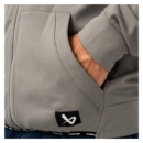 Bild von BAUER Fleece Zip Hoodie Team - grau - Sr.
