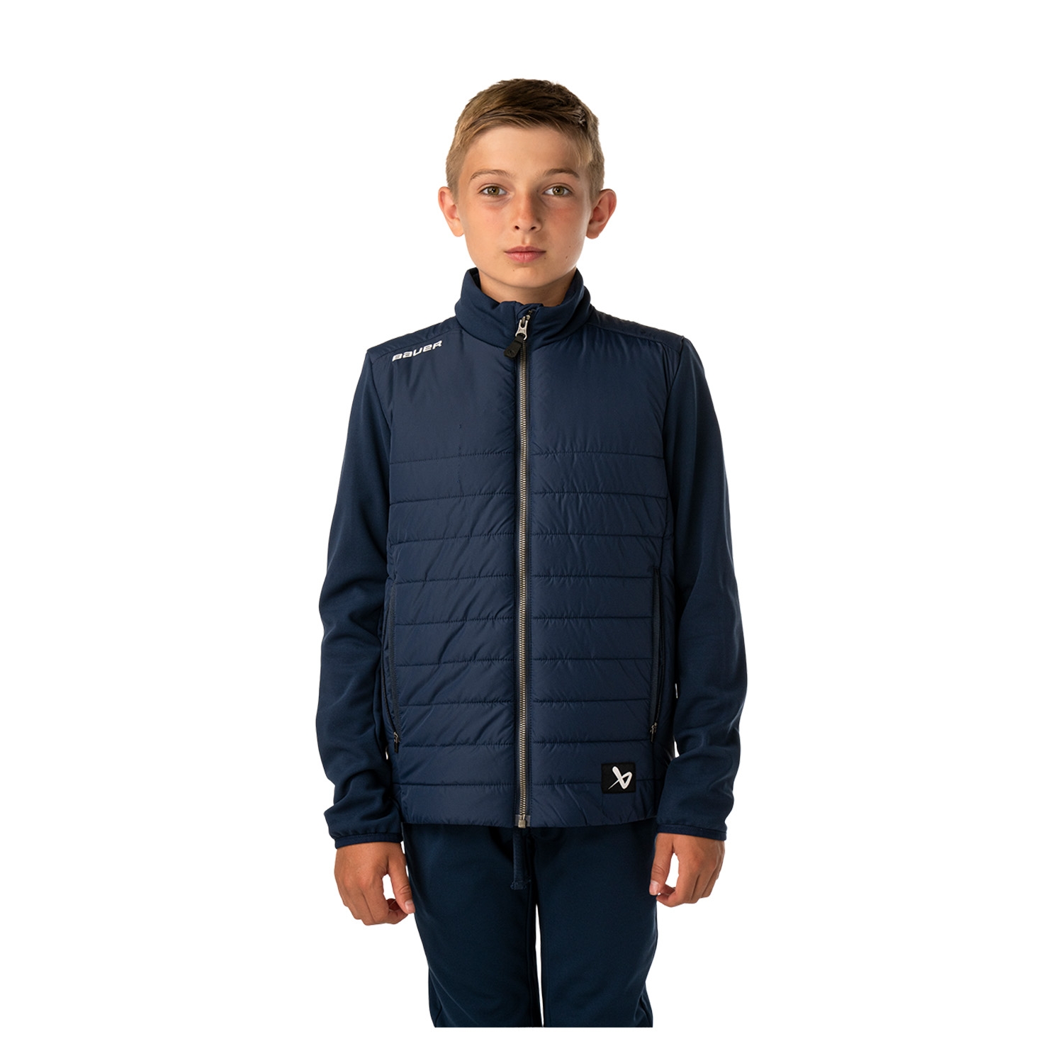 Bild von BAUER Hybrid Jacket - marine - Yth.