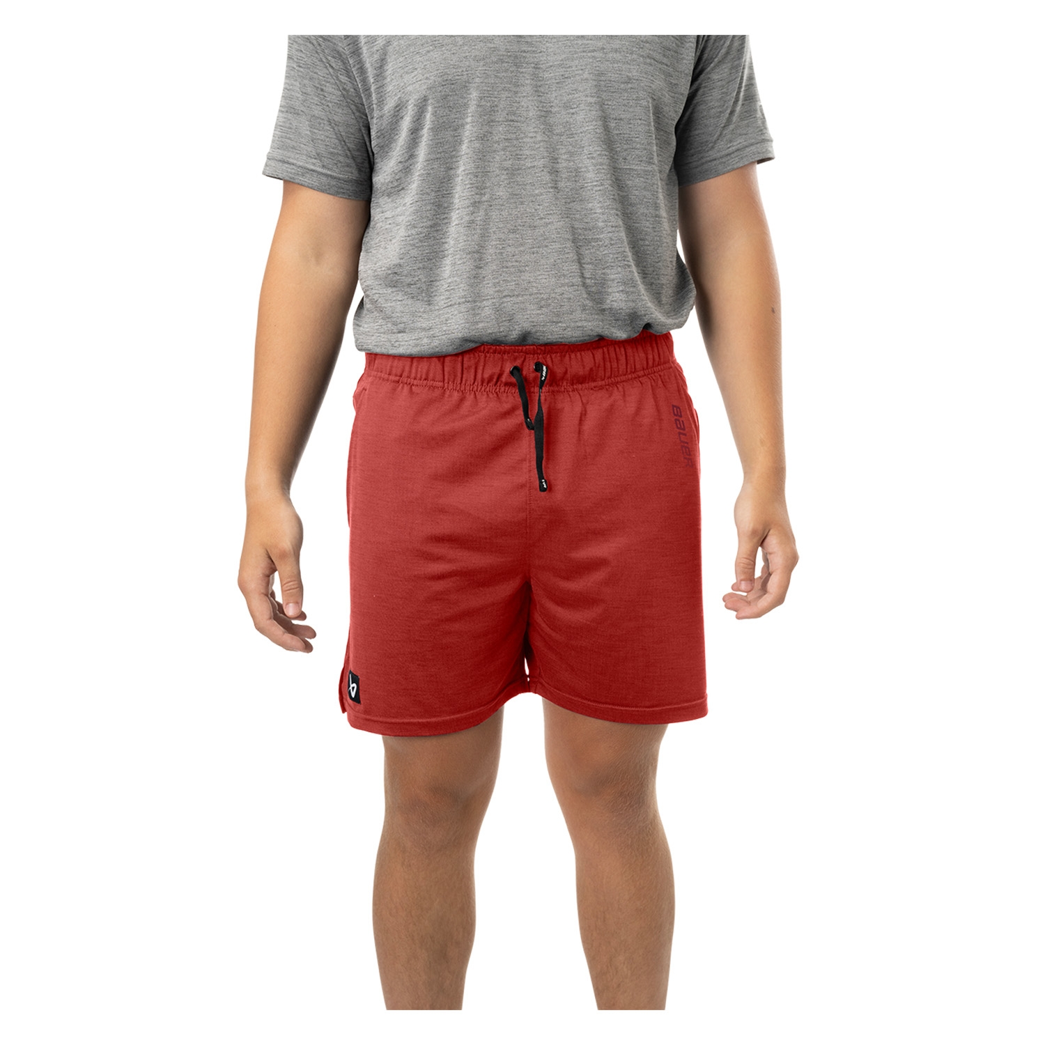 Изображение BAUER Team Knit Short - red - Sr.